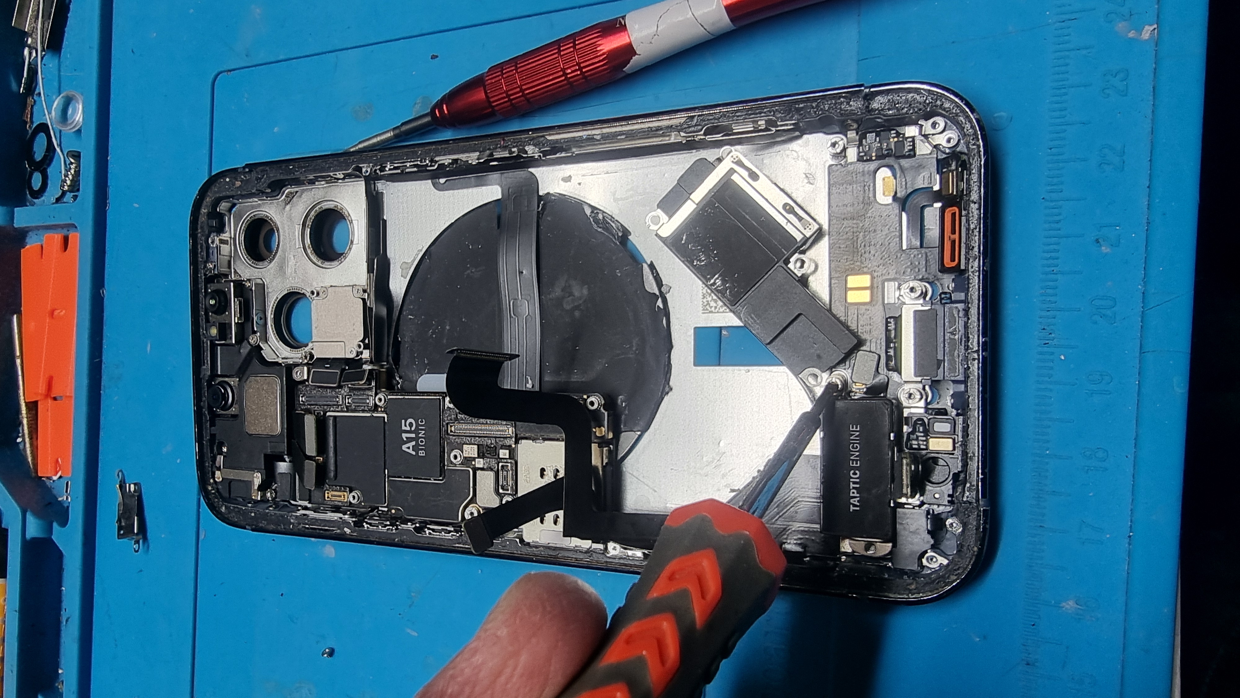 Reparaturarbeit Bitex 15 - Update 6%